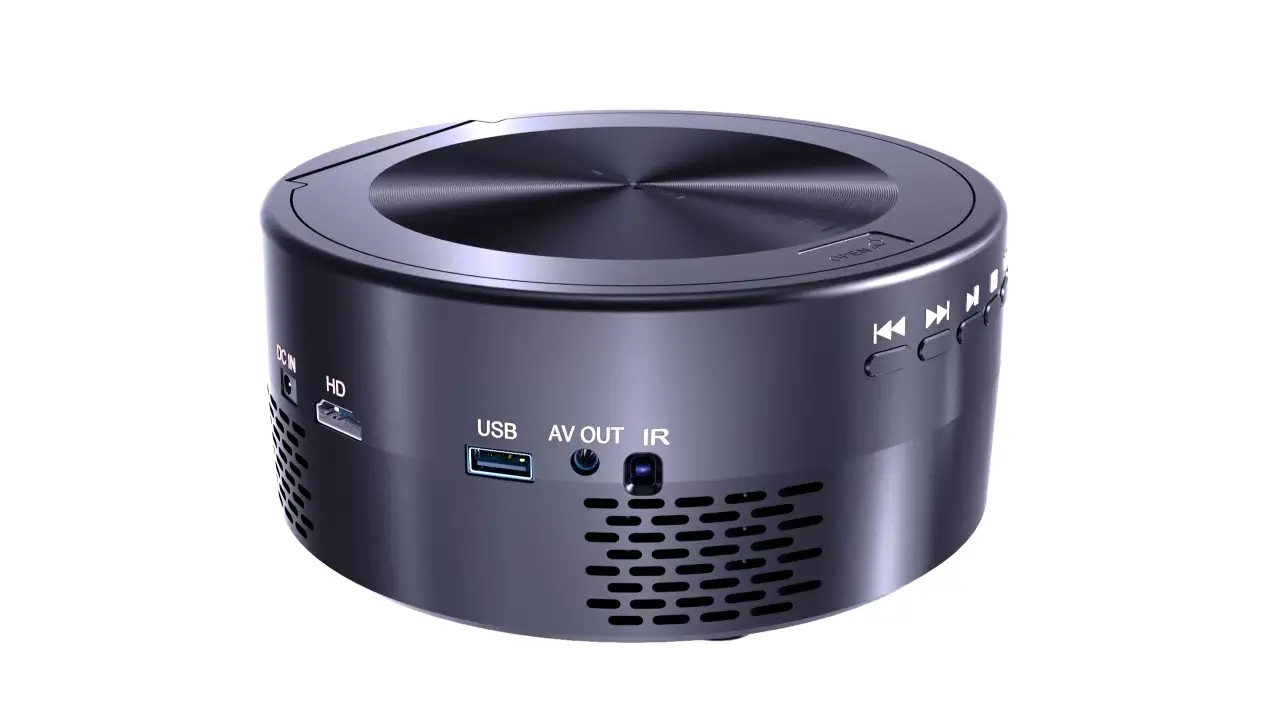 UDVD-20 projector DVD player angle