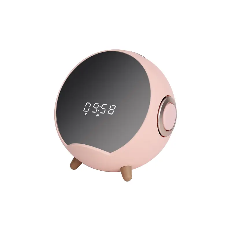Pink 5-in-1 smart speaker