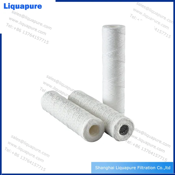 PP / Cotton / Glass fiber String Wound Filter Cartridges