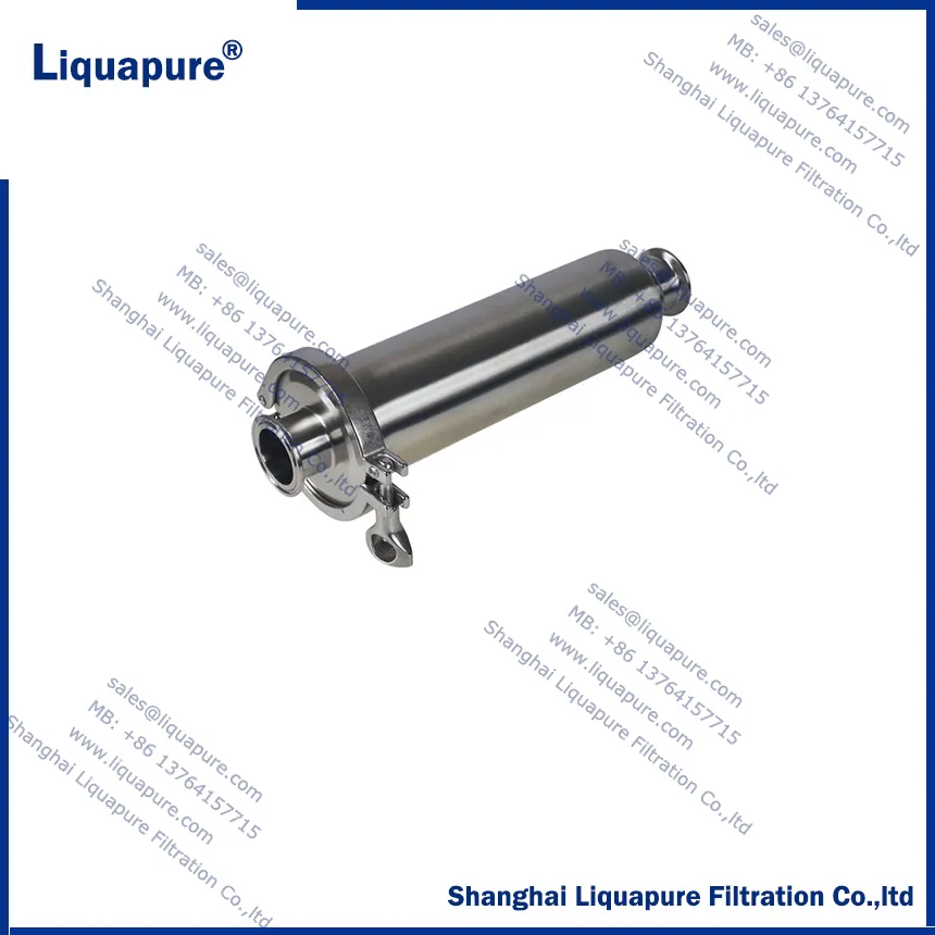 SSH Series Single Round sanitary filter housings