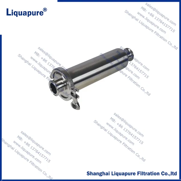 SSH Series Single Round sanitary filter housings