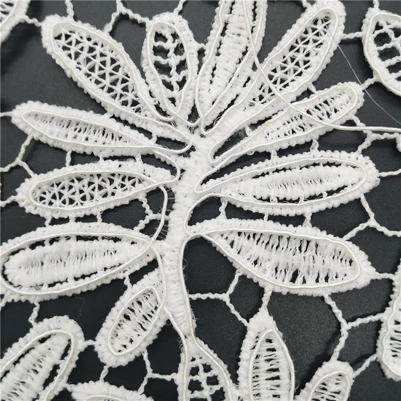 Guipure Embroidery Lace Fabric