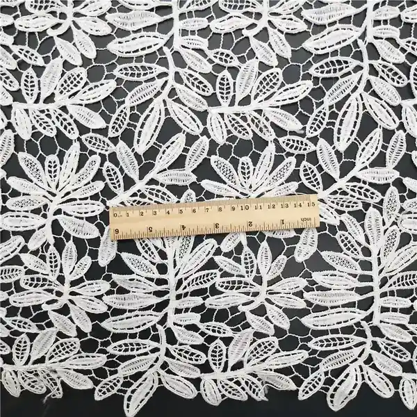 Guipure Embroidery Lace Fabric