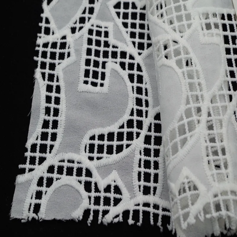 Laser Cut Embroidery