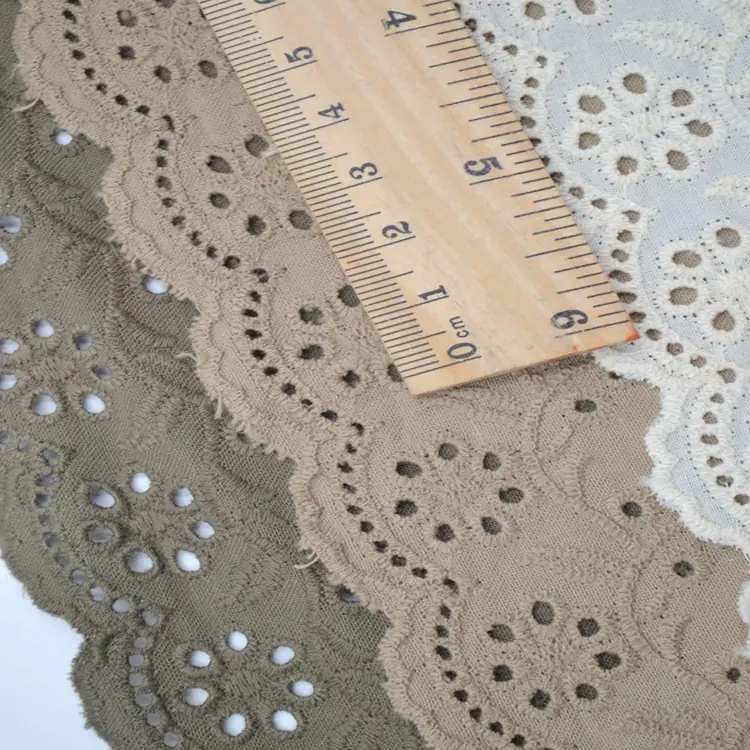 Cotton Voile Embroidery Lace