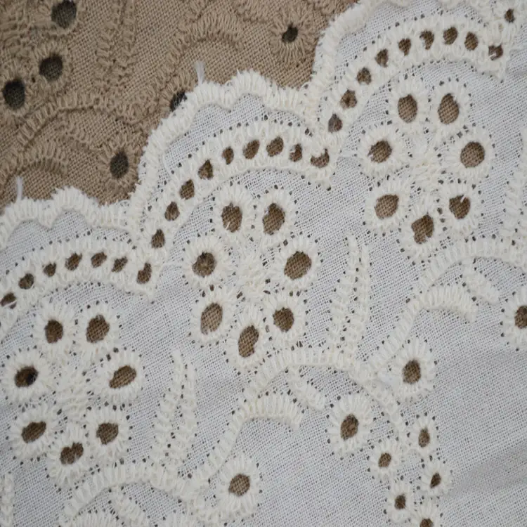 Cotton Voile Embroidery Lace