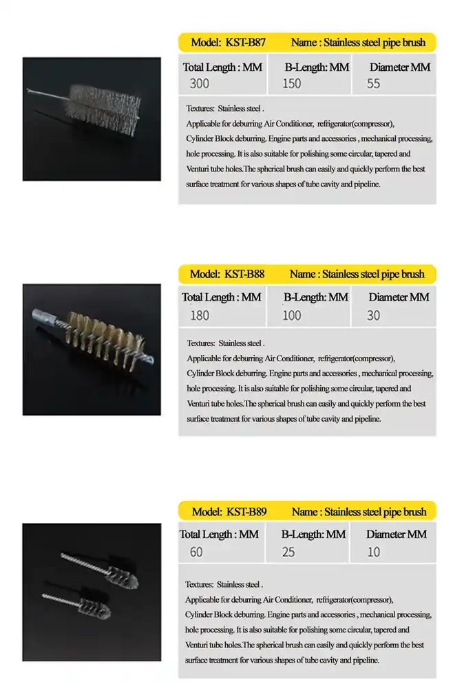 Stainless Steel Pipe Brush