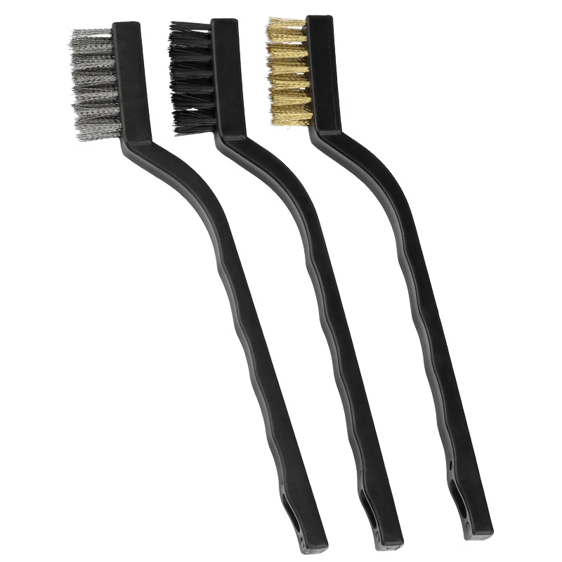 Stainless Steel Wire Bristles Brush Set