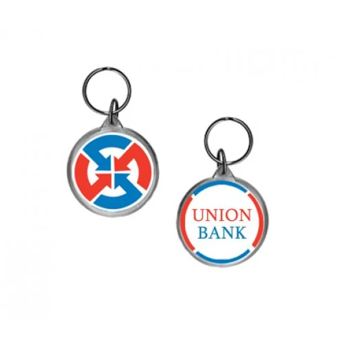 Customized teardrop shape lottery scratcher keychains in five colours