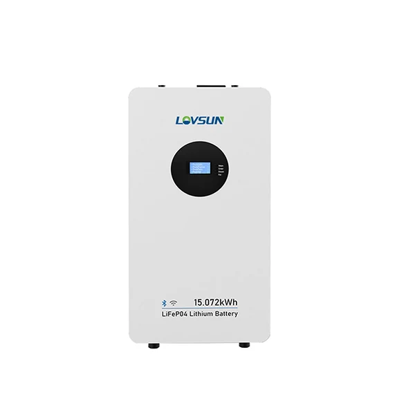 15KWh Floor-mounted LifePO4 Energy Storage Battery with screen lithium storage battery front view
