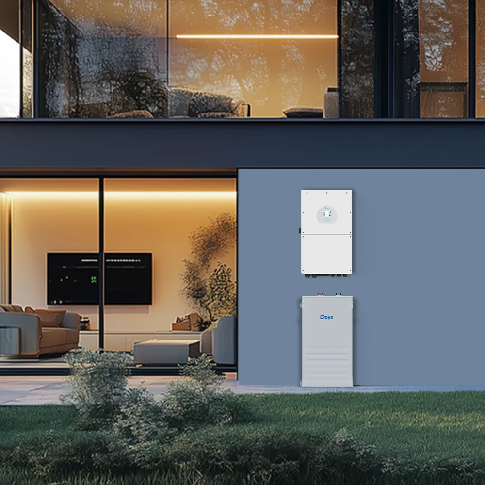 EU Standard 5~12kw Hybrid Solar System Kit system wiring and connection layout