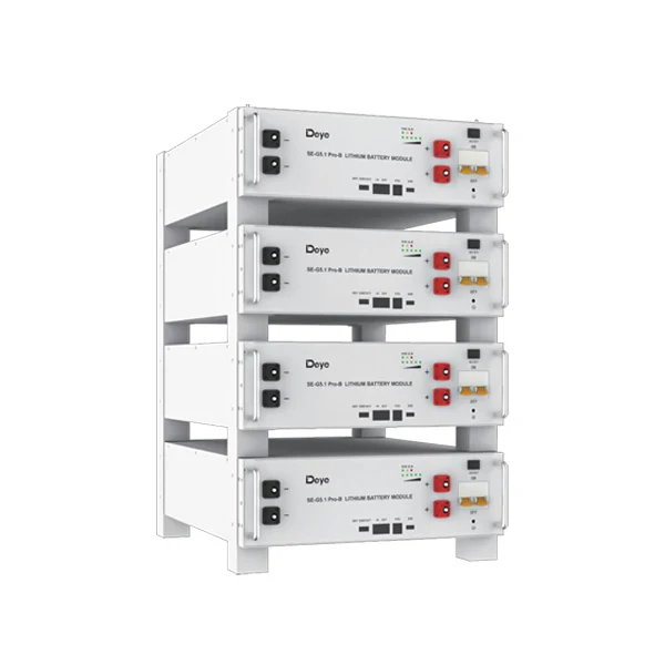 Deye SE-G5.1 Pro-B 5kWh Lithium Battery module dimensions and layout