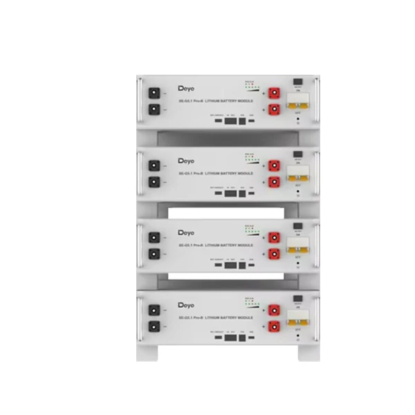 Deye SE-G5.1 Pro-B 5kWh Lithium Battery lithium storage battery front view