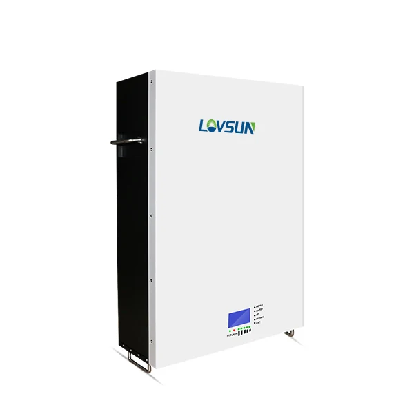 Lovsun EU Stock 48V 200Ah 10kWh Wall-mounted Lithium Battery mounted in a storage installation