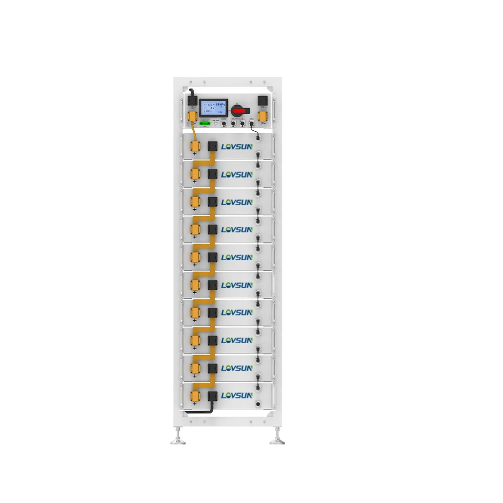 Lovsun HV 51.2V 100Ah LiFePO4 Rack Battery lithium storage battery front view