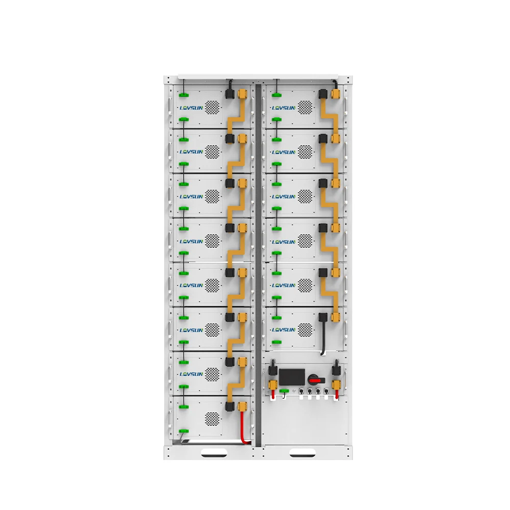 Lovsun HV 51.2V 314Ah LiFePO4 Rack Battery lithium storage battery front view