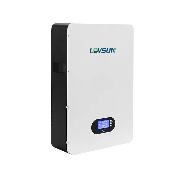 Lovsun Powerwall Wall-mounted 5kWh 10kWh 15kWh Lithium Battery module dimensions and layout