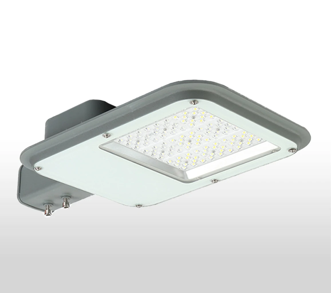 LED street light luminaire body with multiple optical modules
