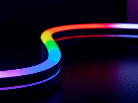Neon Strip Slim Digital Neon Flex Strip Light product photograph