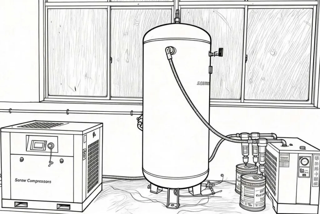 Air Compressor supplied through LUMSOURCING sourcing service