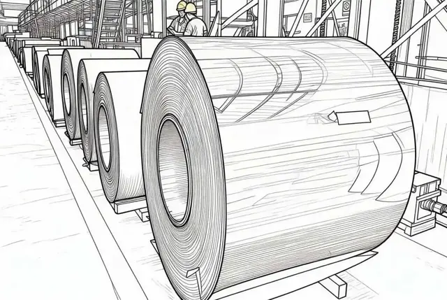 8006 O Aluminum Foil supplied through LUMSOURCING sourcing service