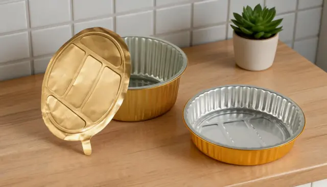 What Types of Lids Are Commonly Used for Aluminum Foil Containers?
