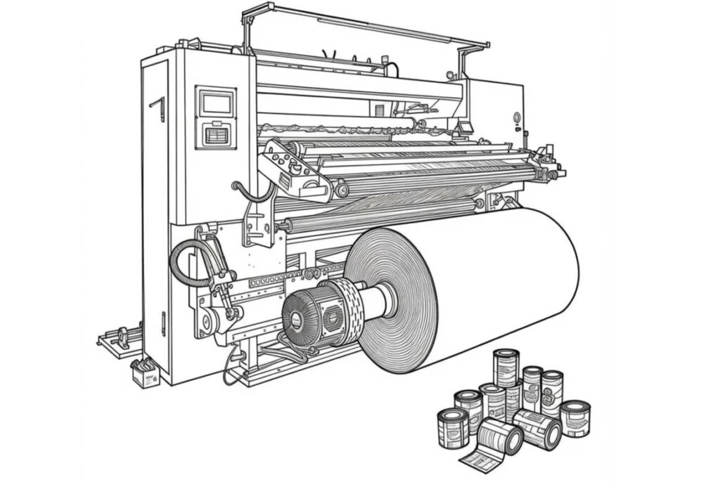Aluminum Foil Slitting Machine supplied through LUMSOURCING sourcing service