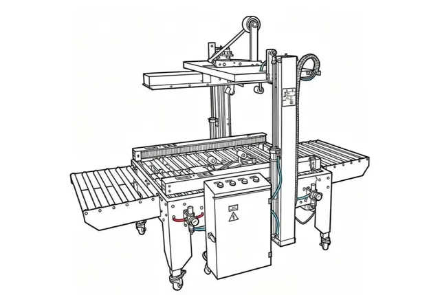 Carton Sealing Machine supplied through LUMSOURCING sourcing service