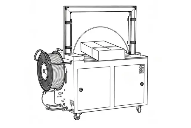 Carton Strapping Machine supplied through LUMSOURCING sourcing service
