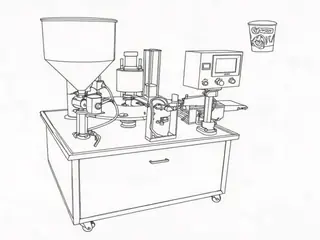 Cup Filling Machine supplied through LUMSOURCING sourcing service