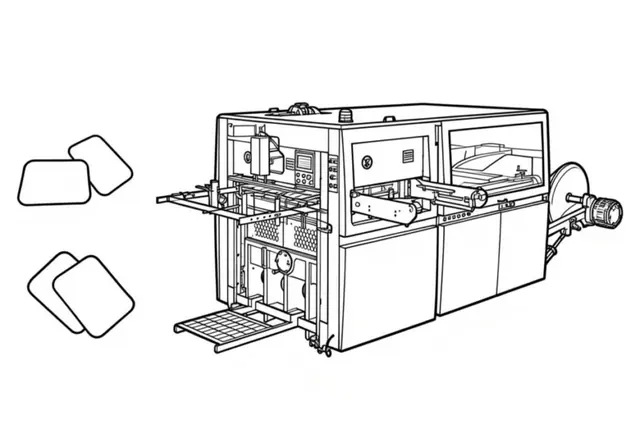 Die Cutting Machine supplied through LUMSOURCING sourcing service