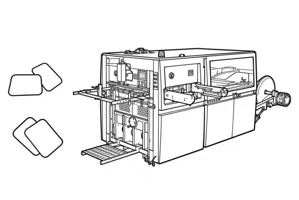 Die Cutting Machine supplied through LUMSOURCING sourcing service