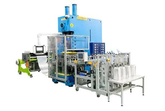 H-Frame Foil Container Press supplied through LUMSOURCING sourcing service
