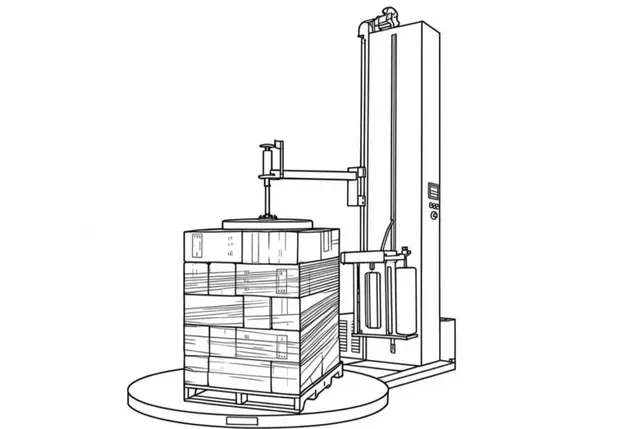Pallet Wrapping Machine supplied through LUMSOURCING sourcing service