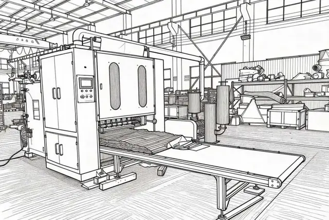Pop Up Paper Sheet Making Machine supplied through LUMSOURCING sourcing service