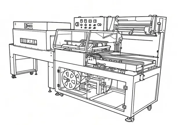 Plastic Shrink Wrap Machine supplied through LUMSOURCING sourcing service