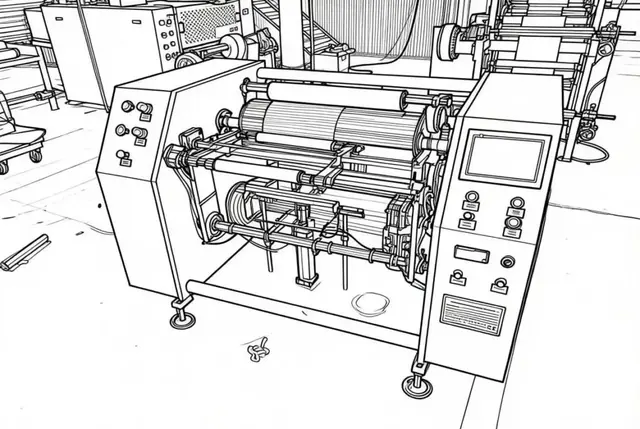Semi Automatic Rewinding Machine supplied through LUMSOURCING sourcing service