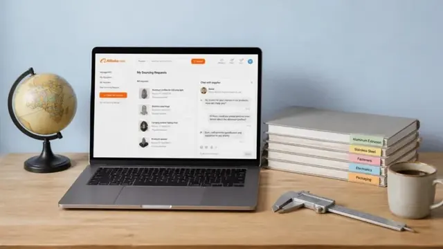 Sourcing agent working with an e-commerce seller's product range