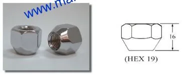 Open Wheel Lug Nut