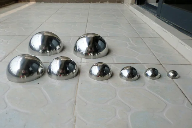 60mm 80mm 100mm 120mm 150mm 180mm Stainless steel metal hemisphere