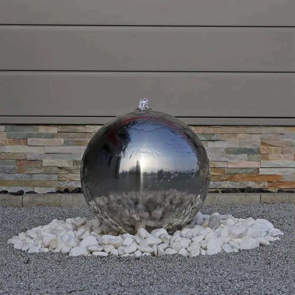 Outdoor Rain Curtain Stainless Steel Garden Water Fountain