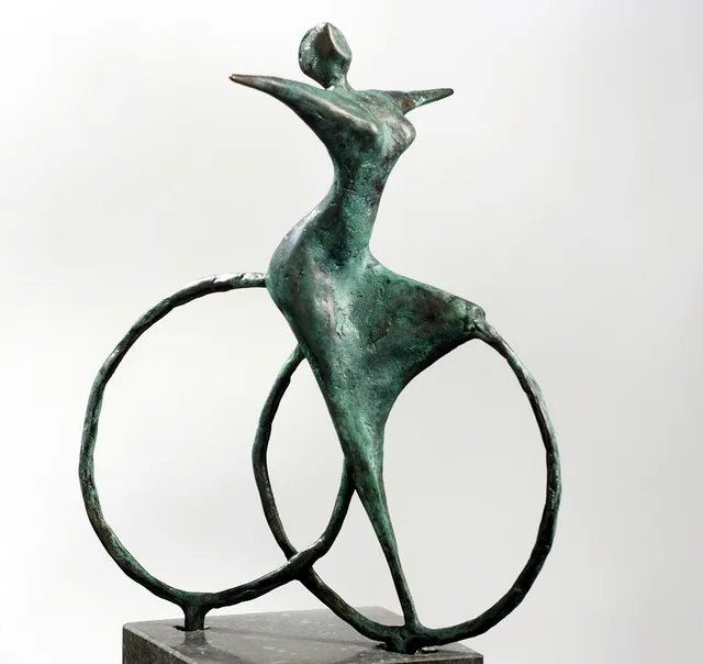 Modern Home Art Decoration Life Size Bronze Sculpture