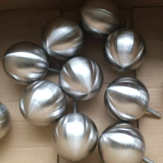Professional custom stainless steel wire drawing ball factory direct sales seen from another angle