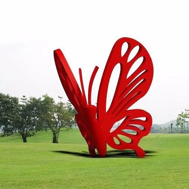 Abstract Art Metal Stainless Steel Outdoor Sculpture For Sale