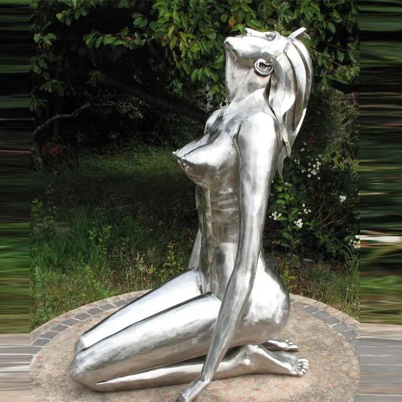 Modern Stainless Steel Art Sculpture Hand Statues