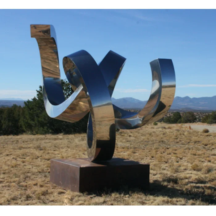 Garden Modern Stainless Steel Art Metal Sculpture