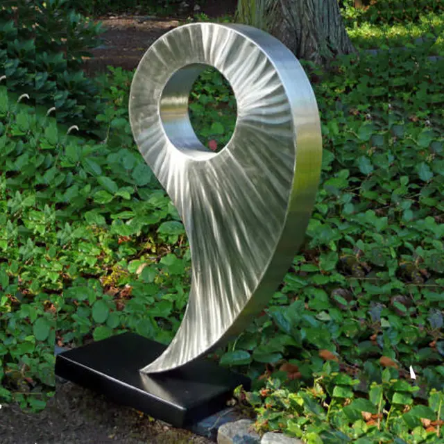 Contemporary Outdoors Stainless Steel Garden Decoration Metal Yard Sculpture
