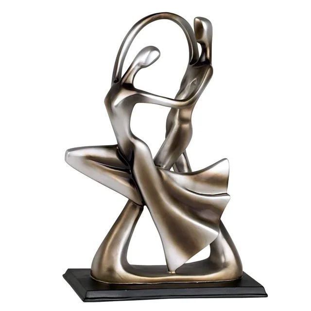 Garden Landscape Abstract Man Bronze Sculpture from the side