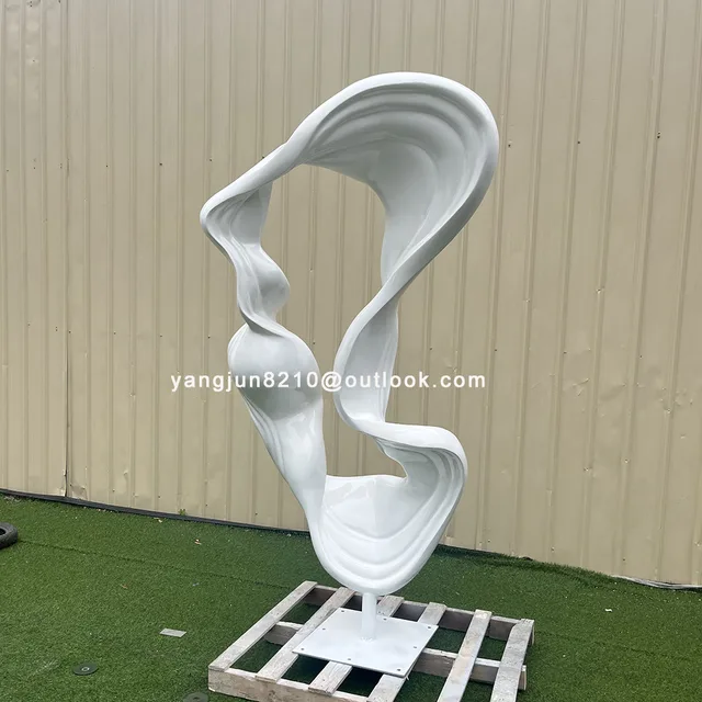 Custom color Outdoor park square garden courtyard art stainless steel abstract sculpture