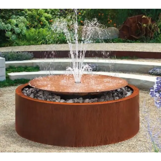 Garden Decorative Stainless Steel Water Feature